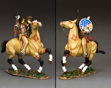 KING  COUNTRY THE REAL WEST TRW164 YELLOW KNIFE CHEYENNE DOG SOLDIER MOUNTED