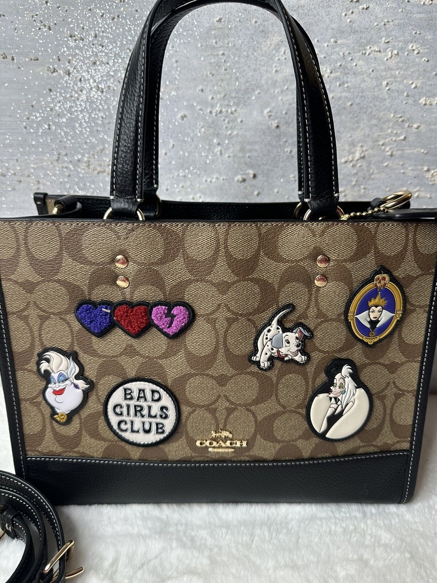 NWT Coach CC873 X Disney Dempsey Carryall In Signature Canvas