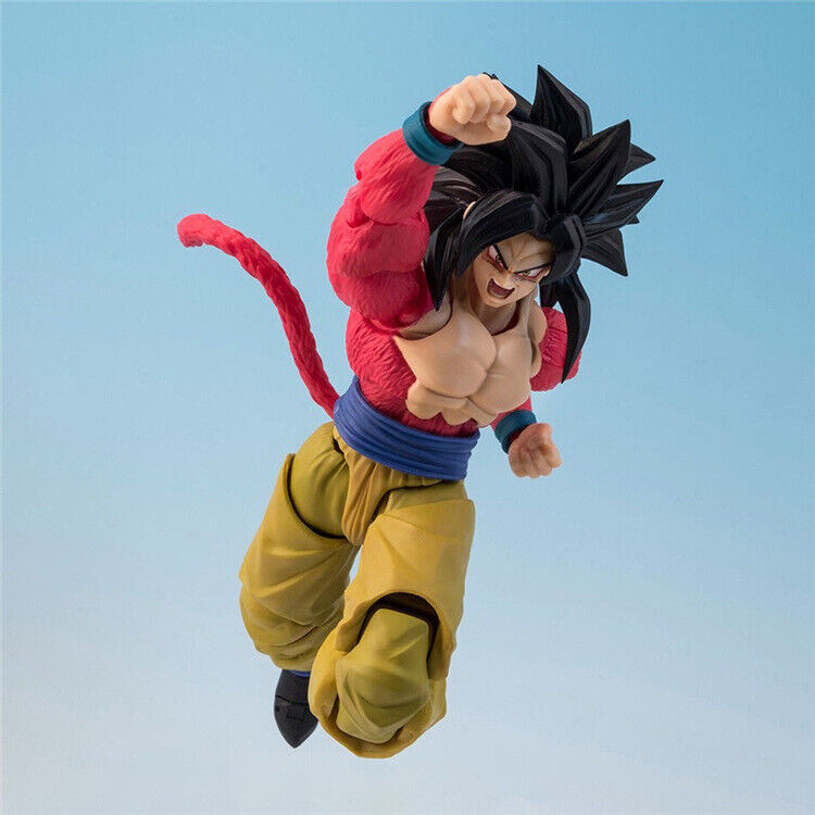 Bandai espíritos shf dragon ball gt super saiyan 4 filho goku