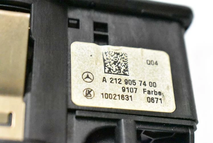 Mercedes Benz CLS63 2012 W218 AMG faro lámpara interruptor de luz OEM 2129057400 Foto 4 de 4