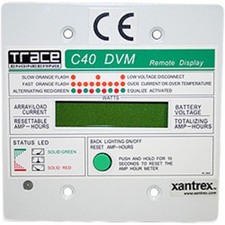 Xantrex, Charge Controller, Remote LCD, With 50 Ft Cable, CM/R-50