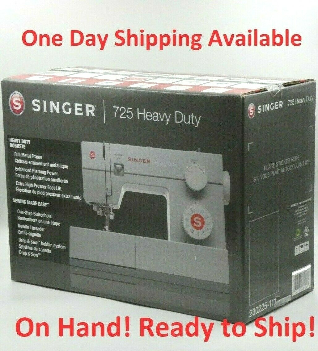 Singer Sewing Machine HD 725 Heavy Duty w/ 23 Builtin Stitches 4423