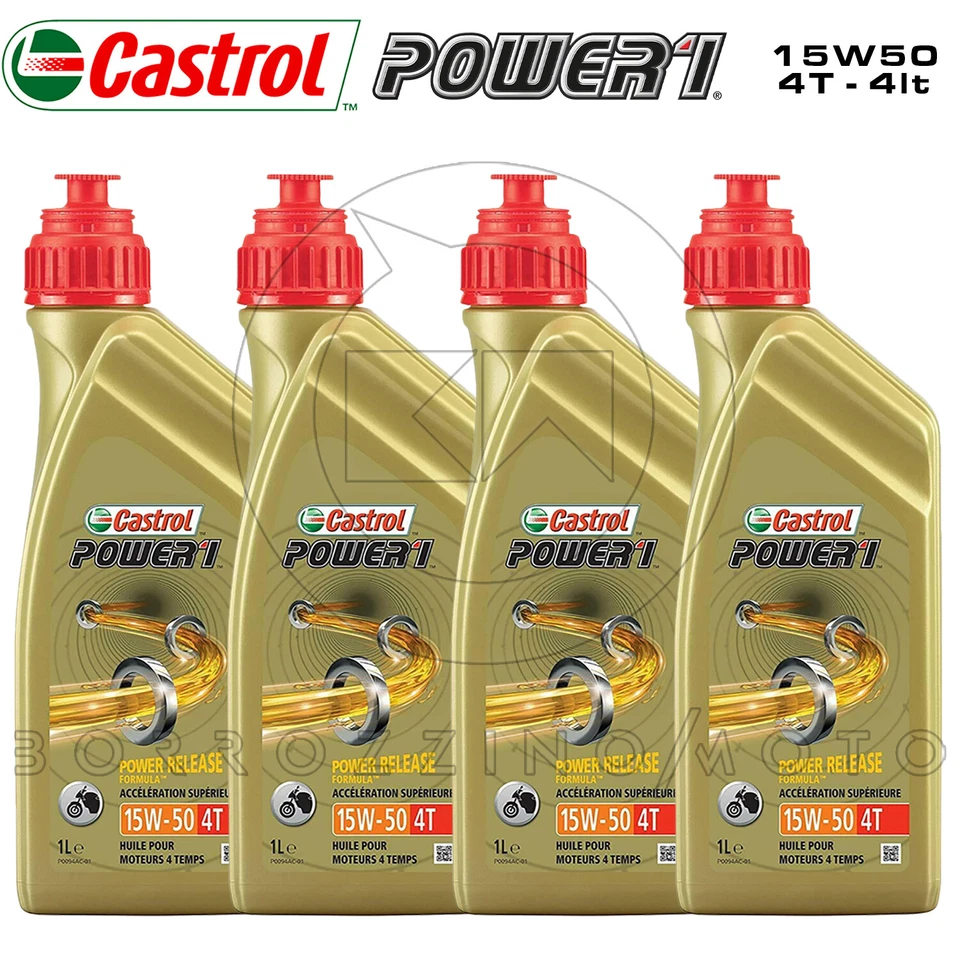 TAGLIANDO OLIO CASTROL 15W50 + FILTRO OLIO ARIA CANDELE BMW R 1200 GS 2004/2009 - Imagen 2 de 4