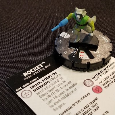 ROCKET - 009 - Common Figure Heroclix Avengers Infinity Set #9