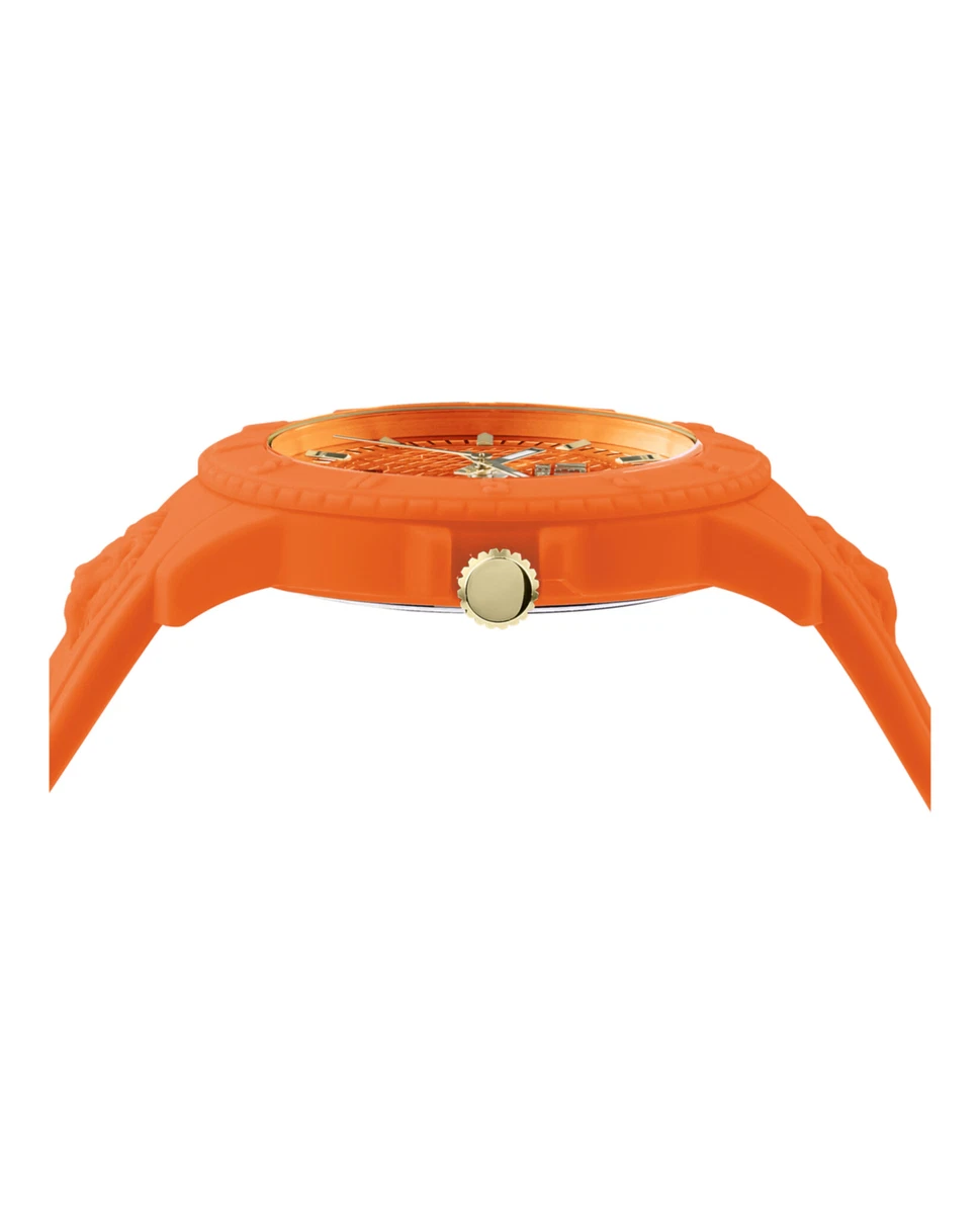 Orange versace shop watch