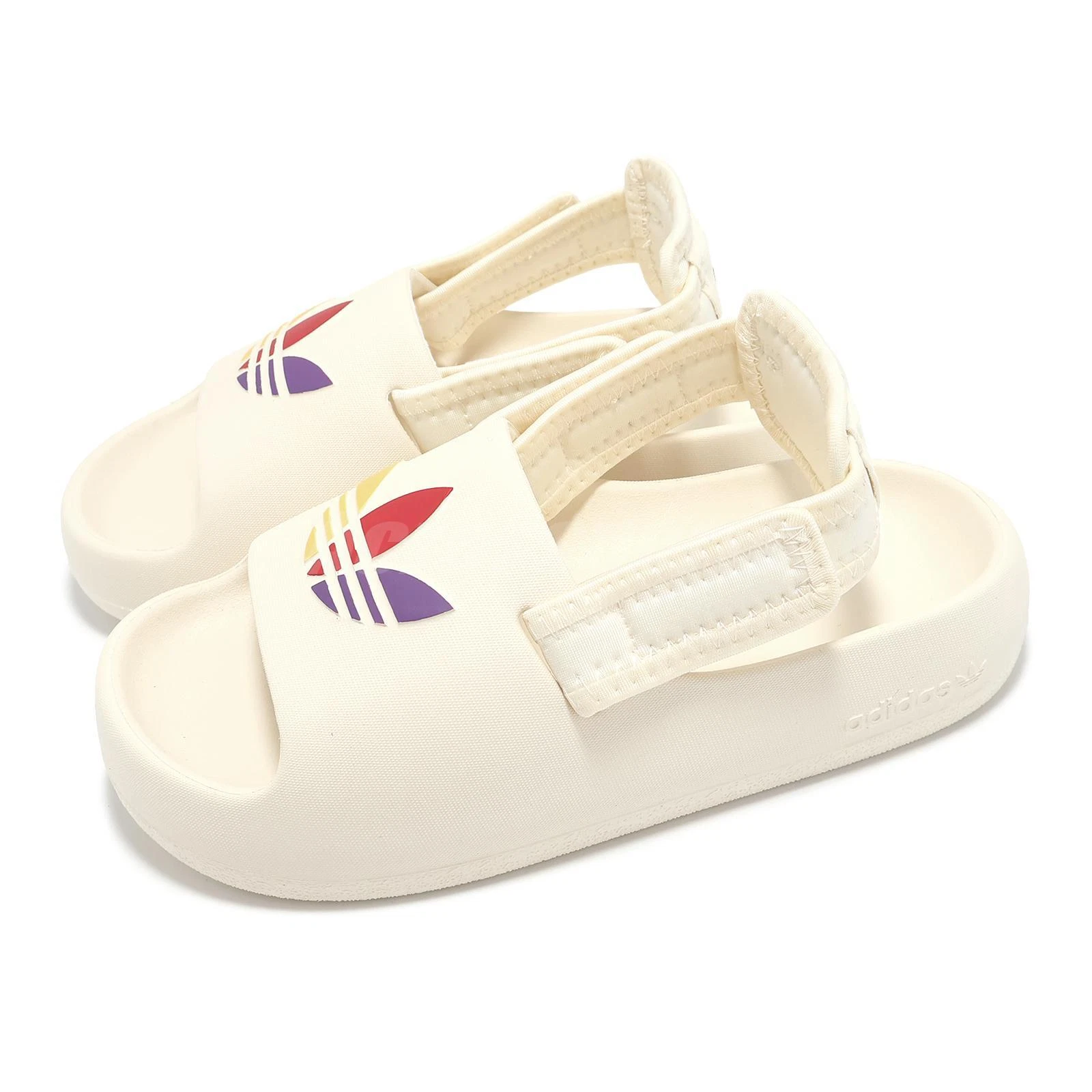 adidas Originals AdiFom Adilette C Cream White Kids Preschool Sandal JP5525