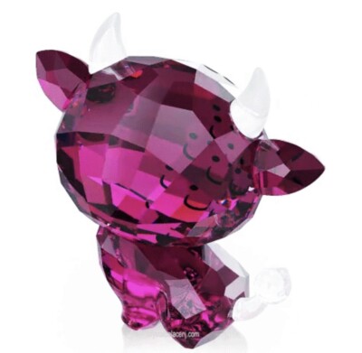 New In Box Authentic Swarovski Zodiac Mo Mo The Ox Crystal