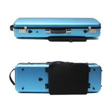 Carbon Fiber Violin Case 4/4 Oblong Case Music sheet Bag  Code lock Violin box
