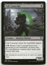 Cult Conscript #88 MTG Dominaria United NM X1