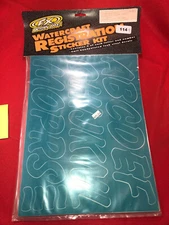 NOS Factory Effex FX 02-4494 Watercraft Kit Teal
