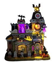 Lemax Spooky Town BROKEN BELL TELEPHONE Calls...