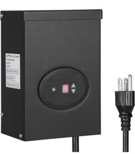 300W Outdoor Low Voltage Transformer with Timer and Photocell Sensor, 120V AC