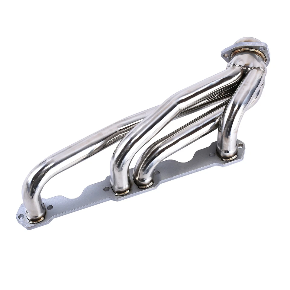 Cabezales de escape de acero inoxidable para camión Chevy GMC 88-97 5,0 L/5,7 L 305 350 V8 Foto 2 de 4