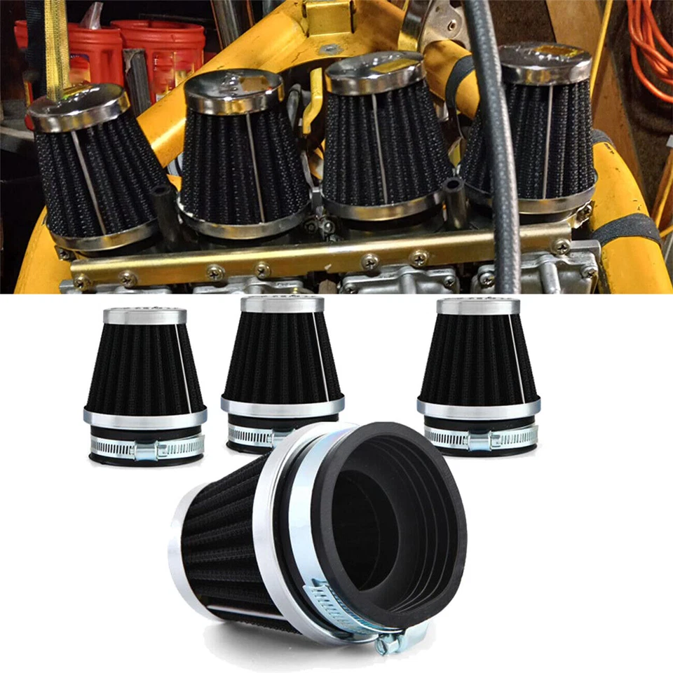 4 капсулы с воздушным фильтром 54 мм для Yamaha FJ1100 1984 1985 FJ1200 1986-1993 1992 1991 - Изображение 3 из 4