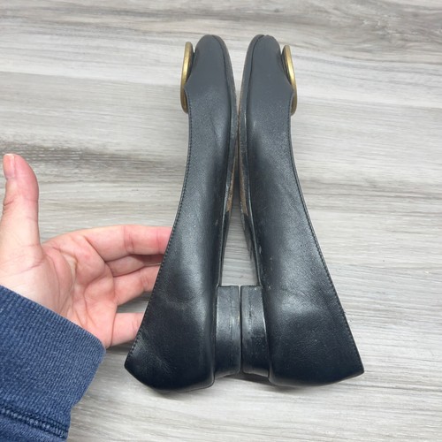 KATE SPADE NEW YORK Nera Reva Women’s Black Round Toe Slip On Flats 6.5 M - Picture 6 of 11