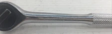 Reversible Ratchet Ace Hardware 3/8" Drive Knurled Handle Chrome 8” Vintage