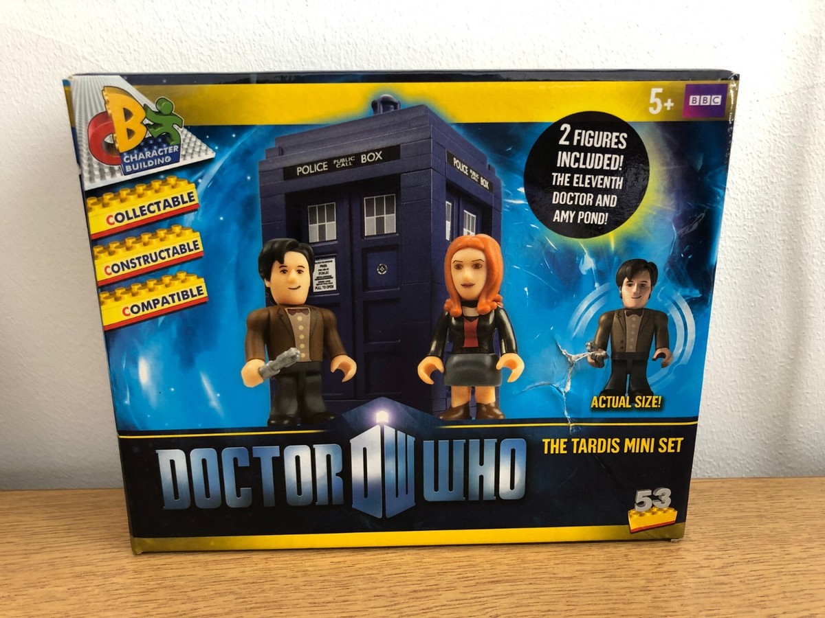 Doctor Who The Tardis Mini Set 11th Doctor Amy Pond Character Building