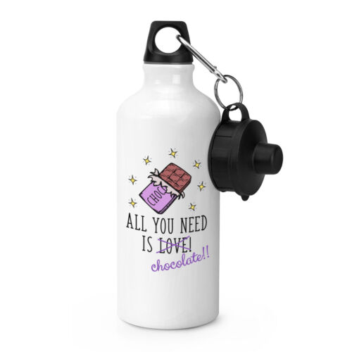 All You Need Is Love Chocolate SPORTS Drinks Bottle - Picture 1 of 1