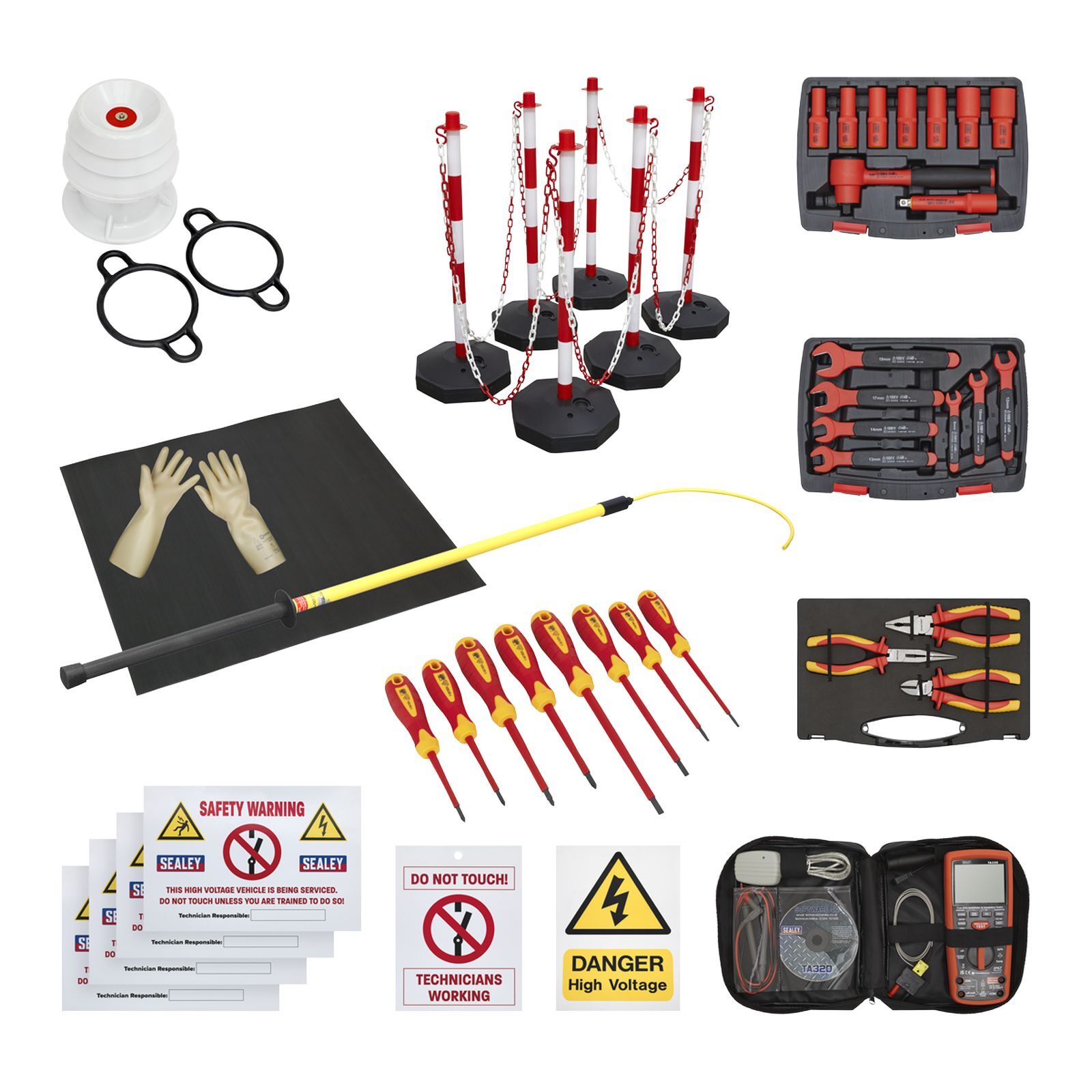 Sealey Hybrid Workshop Tool Kit - HP55KITCOMBO