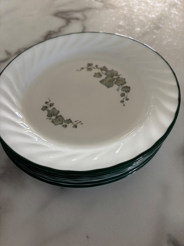 Corelle Callaway Ivy Swirl Set Of 8 Dessert Bread Plates 7.25” - Picture 2 of 3