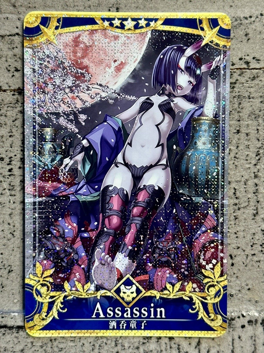 Fate Grand Order FGO HOLO Arcade Card Assassin Shuten Douji Oni