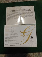 2004 $25 PROOF GOLD EAGLE HALF OUNCE ** COA ONLY ** NO BOX NO COIN