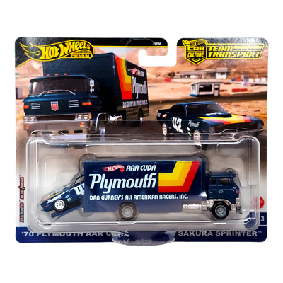 HOT WHEELS Car Culture Team Transport Premium 2018 - 2024 | eBay