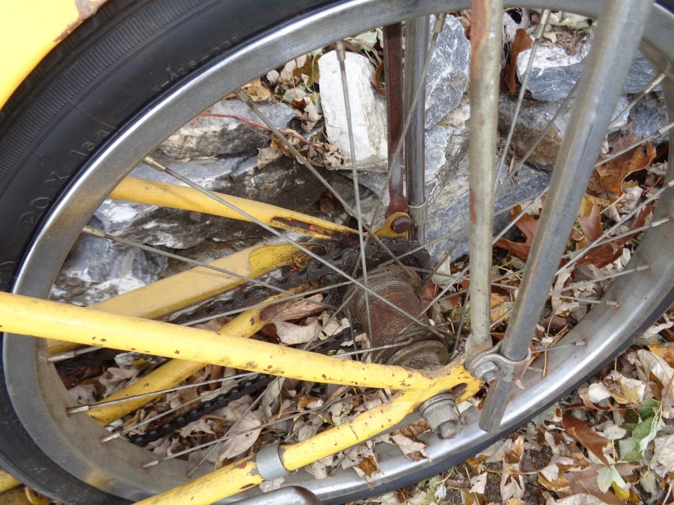 Bicicleta de freno Schwinn Banana Seat Coaster 1979 - ruedas de 20" - serie # CQ560731 Foto 4 de 4