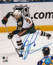 *RARE* PAVOL DEMITRA SIGNED MINNESOTA WILD 8x10 PHOTO! Yaroslavl Lokomotiv KHL