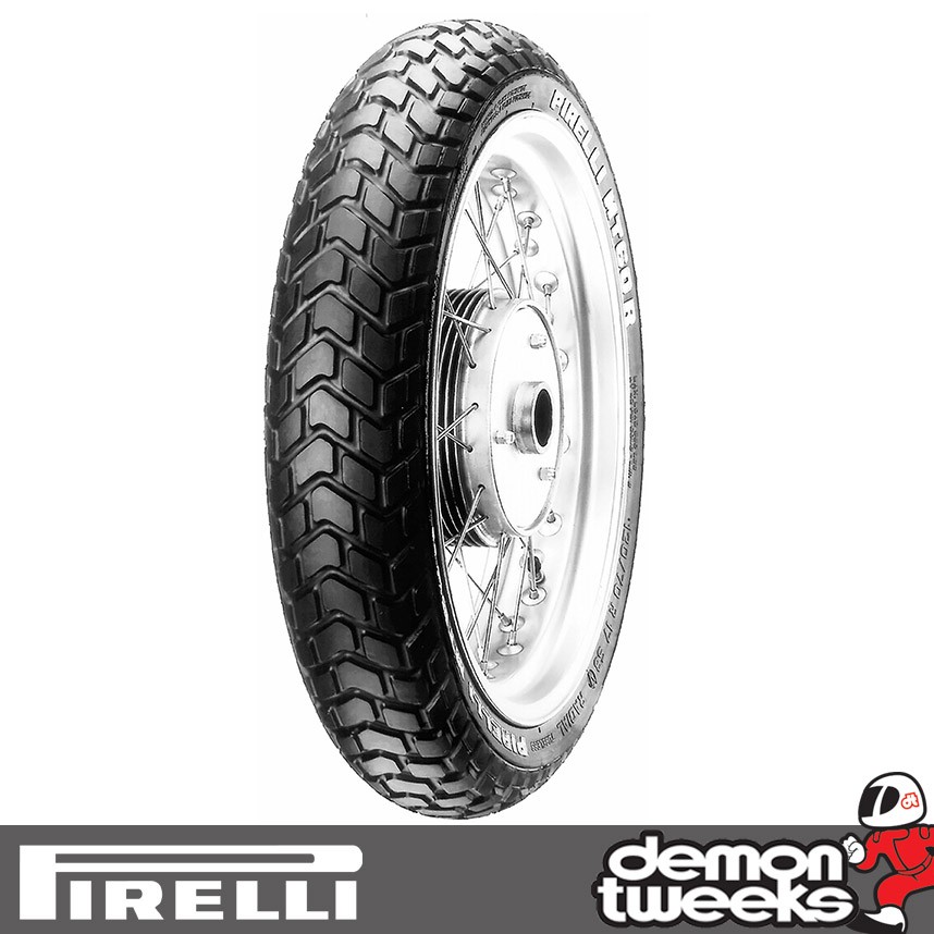 Pirelli MT60 RS Motorcycle Tyre - 130/90 B16 (67H) TL - Front - Image 3