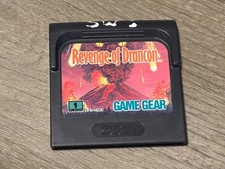 Revenge of Drancon Sega Game Gear Cleaned & Tested Authentic