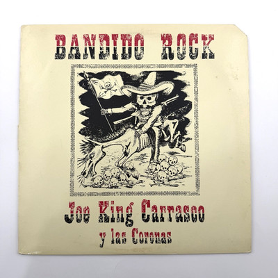 JOE KING CARRASCO Y LAS CORONAS Bandido Rock LP Rounder 1987 EX+