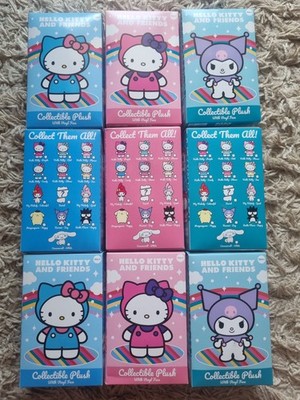 Hello Kitty V2 Überraschungsplüschtier ca. 13 cm mit zum Aufhängen Varianten