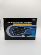 SATA/IDE to USB 2.0 Adapter  Items in box with instructions