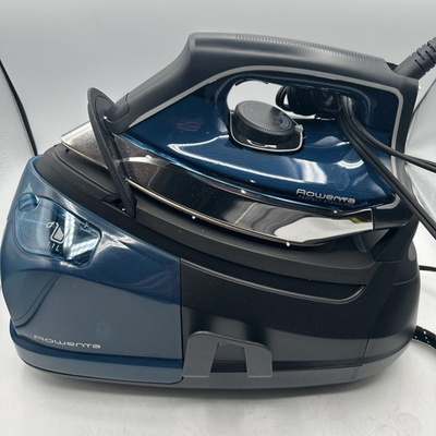#ad #ad Rowenta Iron Steam Station Stainless Steel Soleplate 1800W Blue DG8624 Tested $49.99