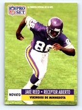 1991 Pro Set Spanish #797 Jake Reed Fresh Break EX-EXMINT