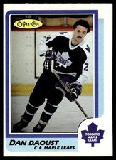 1986-87 O-Pee-Chee Dan Daoust Toronto Maple Leafs #241