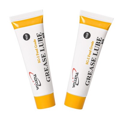 Food Grade Silicone Grease for Valves & O-Rings - 10g Tube (2 Pack)