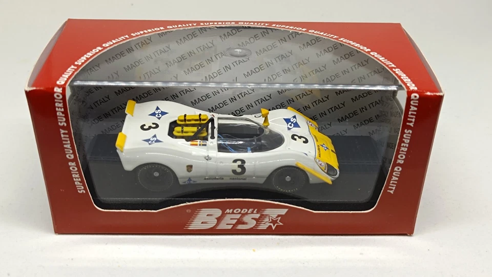 Porsche 908/2 1970 Bagration-Wisell 6 horas Jarama, 2º Best Model 1:43 - Immagine 2 di 4