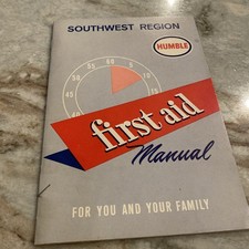 VTG Humble Gas Oil Service Station Southwest Region Refinery First Aid Manual