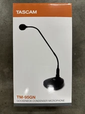 Tascam TM-95GN Gooseneck Condenser Microphone Live Internet Broadcast Podcast