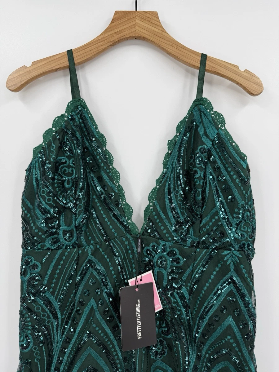 PRETTYLITTLETHING V-Neck Dresses for Women for sale | eBay