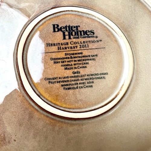 Set of 3 Better Homes and Gardens Harvest 2011 Thanksgiving Turkey Salad Plates - Picture 5 of 5