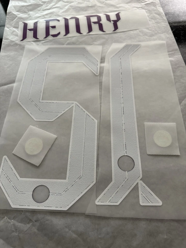 Henry Martin #21 Club America Dorsal Numero Nameset Original - Image 2 of 4