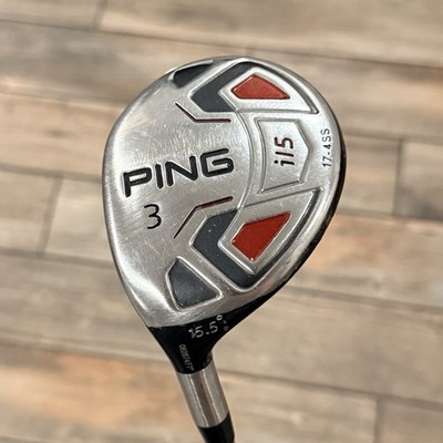 PING i15 Fairway 3 Wood 15.5° Left Handed Stiff Flex TFC 700 Graphite 42.5 