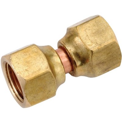 Anderson Metals 5/8 In. Brass Flare Swivel Union 754070-10 Anderson Metals