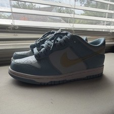 Nike Dunk Low GS Leather Low Top Sneakers Lig...