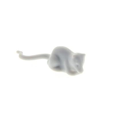 1x Lego Animal Mouse Rat New - Light Grey Tail Long Harry Potter 4225169 40234