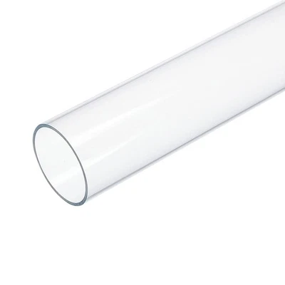 Tube Rond en Acrylique Transparent 305x50mm Rigide Acrylique Tube Clair Tube - Photo 1/4