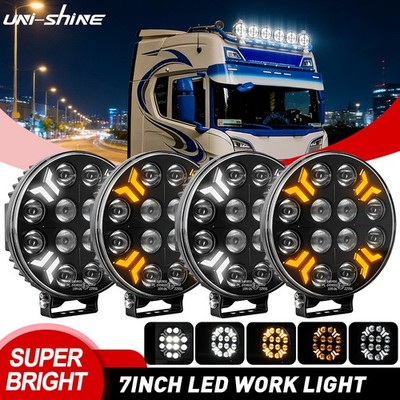 4X7'' LED Arbeitsscheinwerfer Scheinwerfer mit ECE Zulassung Traktor Offroad LKW